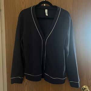 All in motion navy cardigan